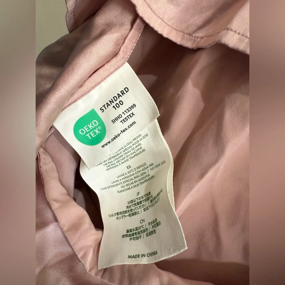 Luxurious Blush Duvet Cover